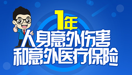 人身意外伤害和意外医疗保险（一年）